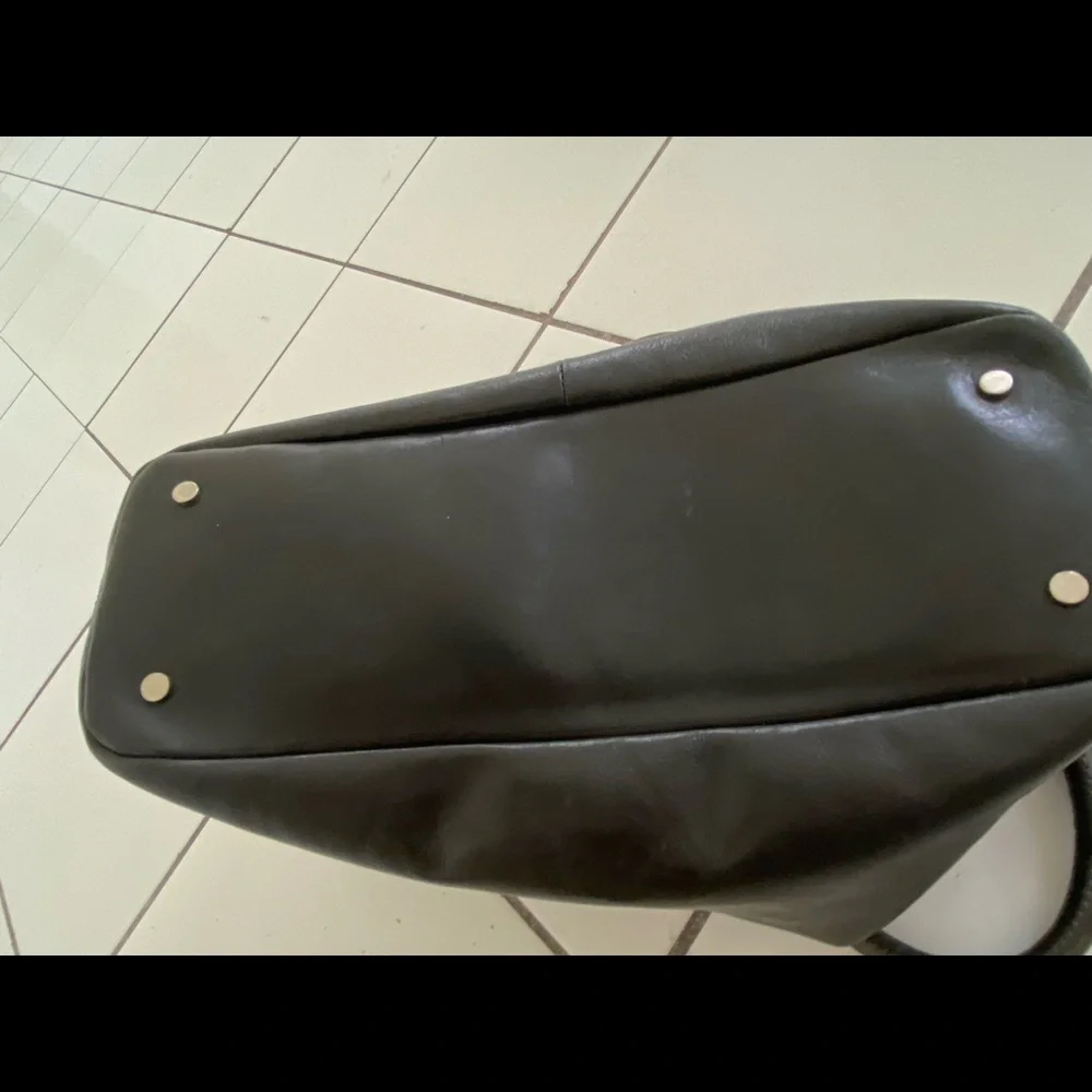 Kenneth Cole Black Tote with Metallic Details - Picture 9 of 9